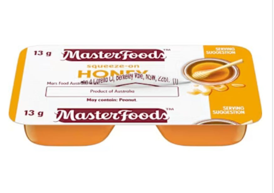 Masterfoods Portion Control Squeeze-on
Honey 13g