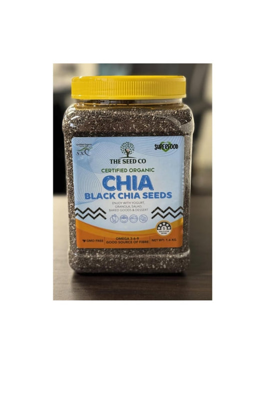 The Seed Co. Organic Certified
Black Chia Seeds (1.6 kg)