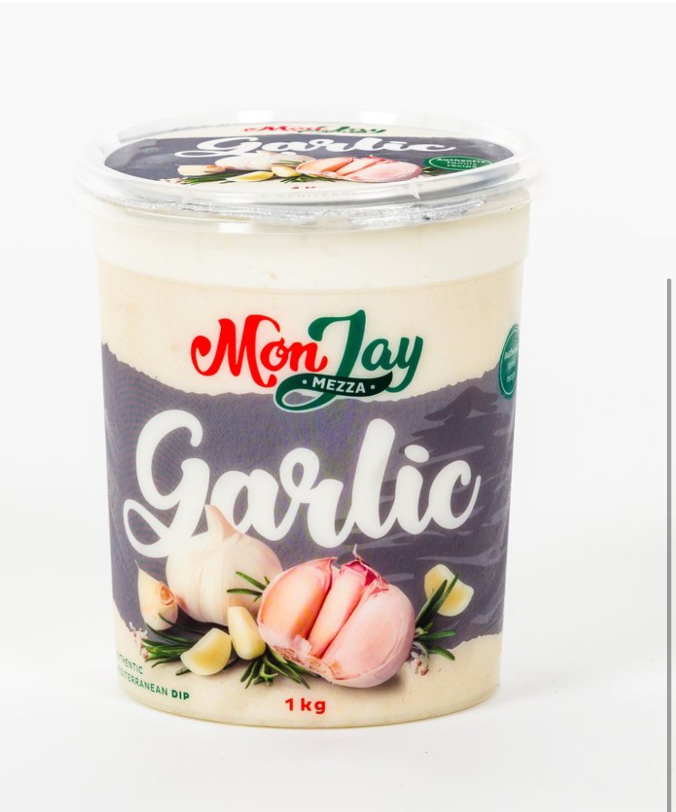 Monjay Mezza Garlic Dip 1 kg