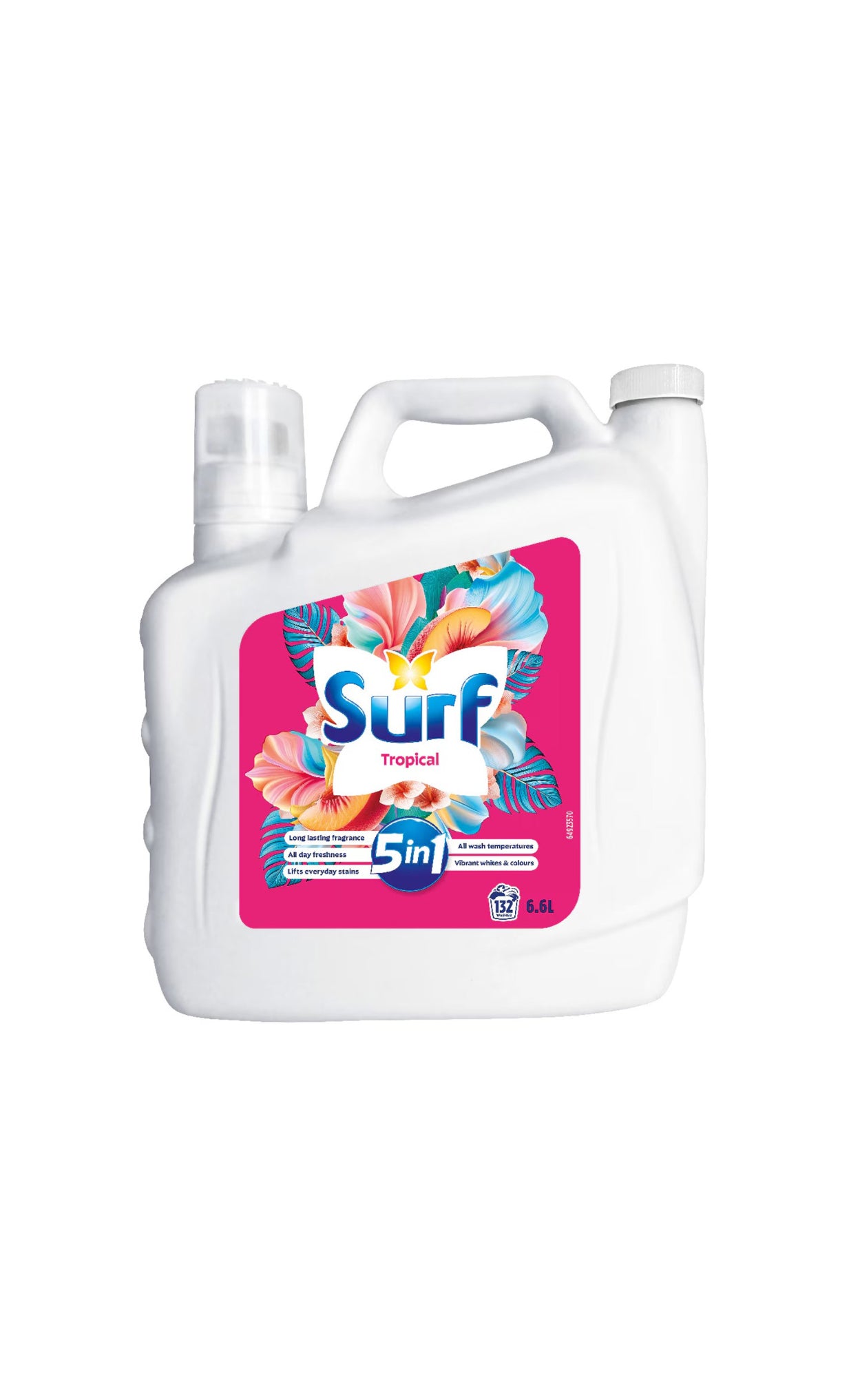 Surf Tropical Liquid Laundry
Detergent 6.6 L