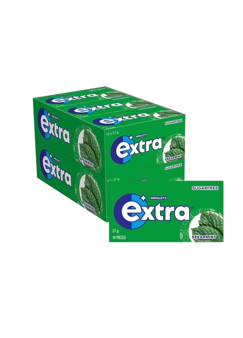 Wrigley's Sugar Free Extra
Spearmint Gum 27 g x 24 pk