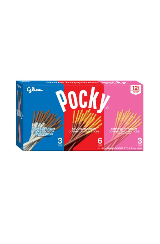 Glico Pocky Cookies Variety Pack
(40 g x 12 pk)