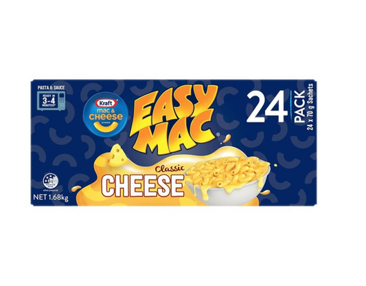 Kraft Easy Mac & Cheese (70 g x
24 pk)