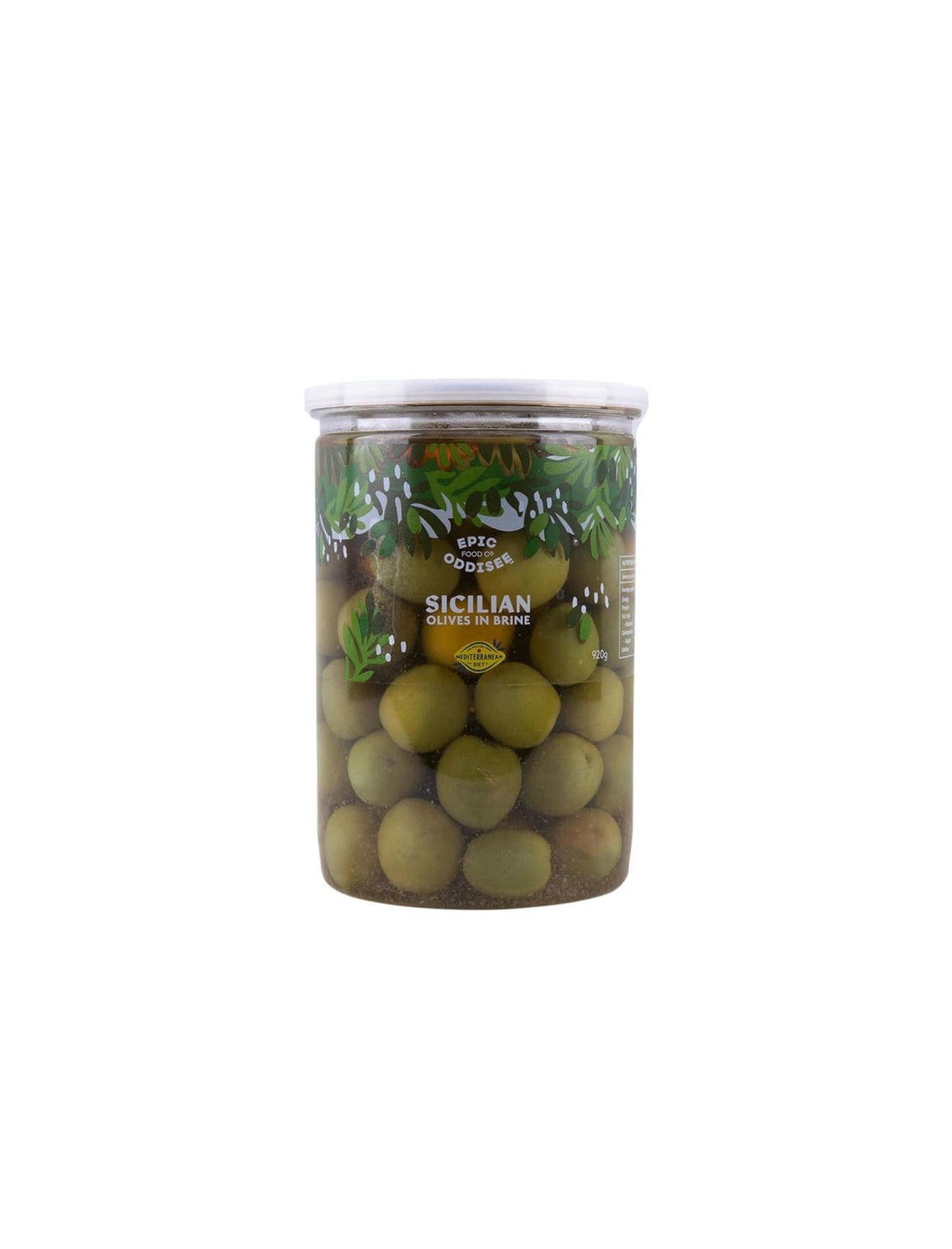Epic Oddisee Food Co. Sicilian
Olives in Brine (920 g)