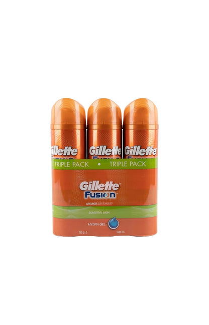 Gillette Fusion Hydra Sensitive Skin
Shave Gel 195 g x 3 pk