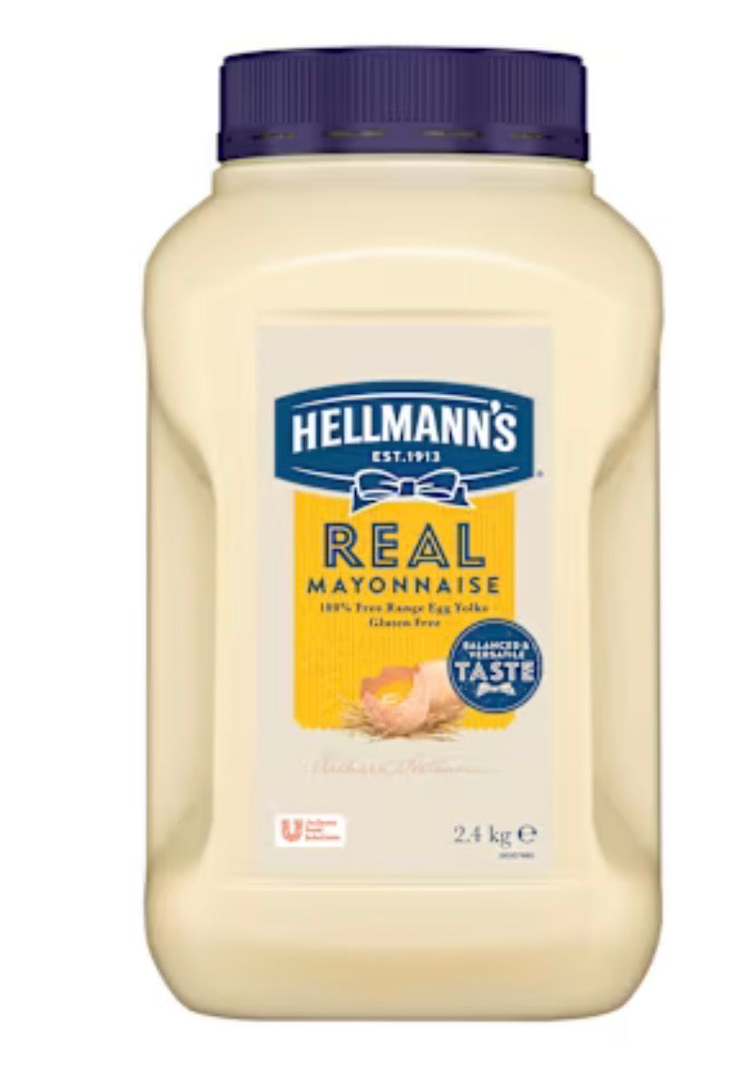 Hellmann's Real Mayonnaise 2.4 Kg