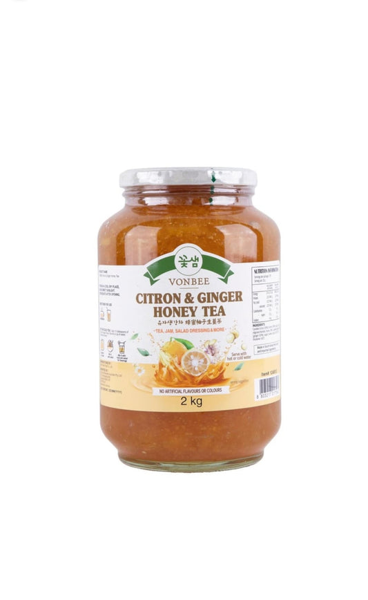 Vonbee Citron Ginger Honey Tea 2kg