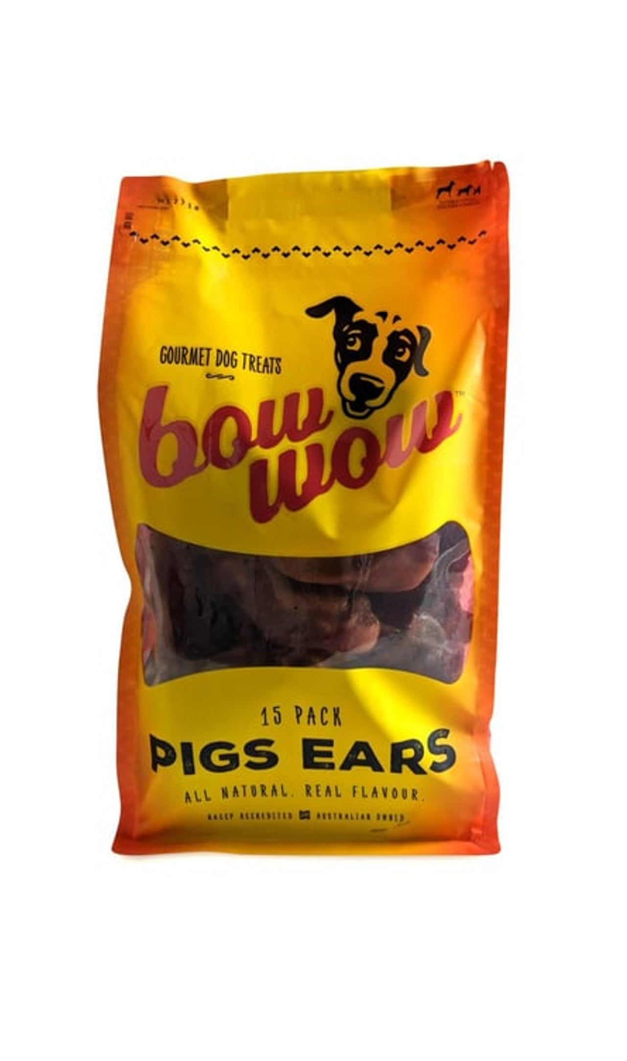 Bow Wow Pig Ears 15 pk