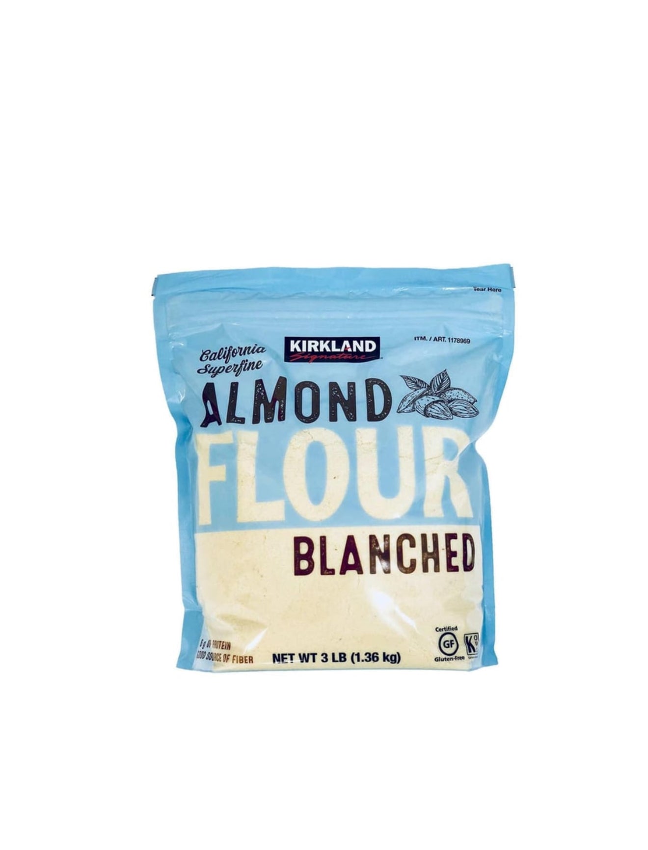 Kirkland Signature Blanched
Almond Flour (1.36 kg)