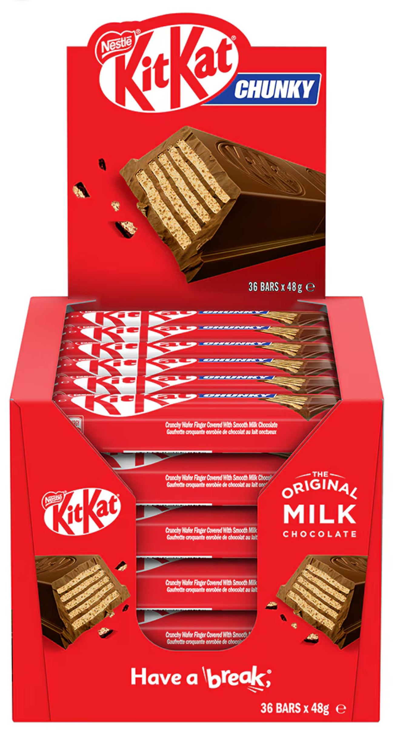 KitKat Chunky Caramel Bar 48 g x
36 pk