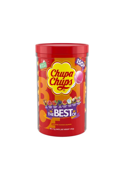 Chupa Chups Assorted Lollipops 150 Pack