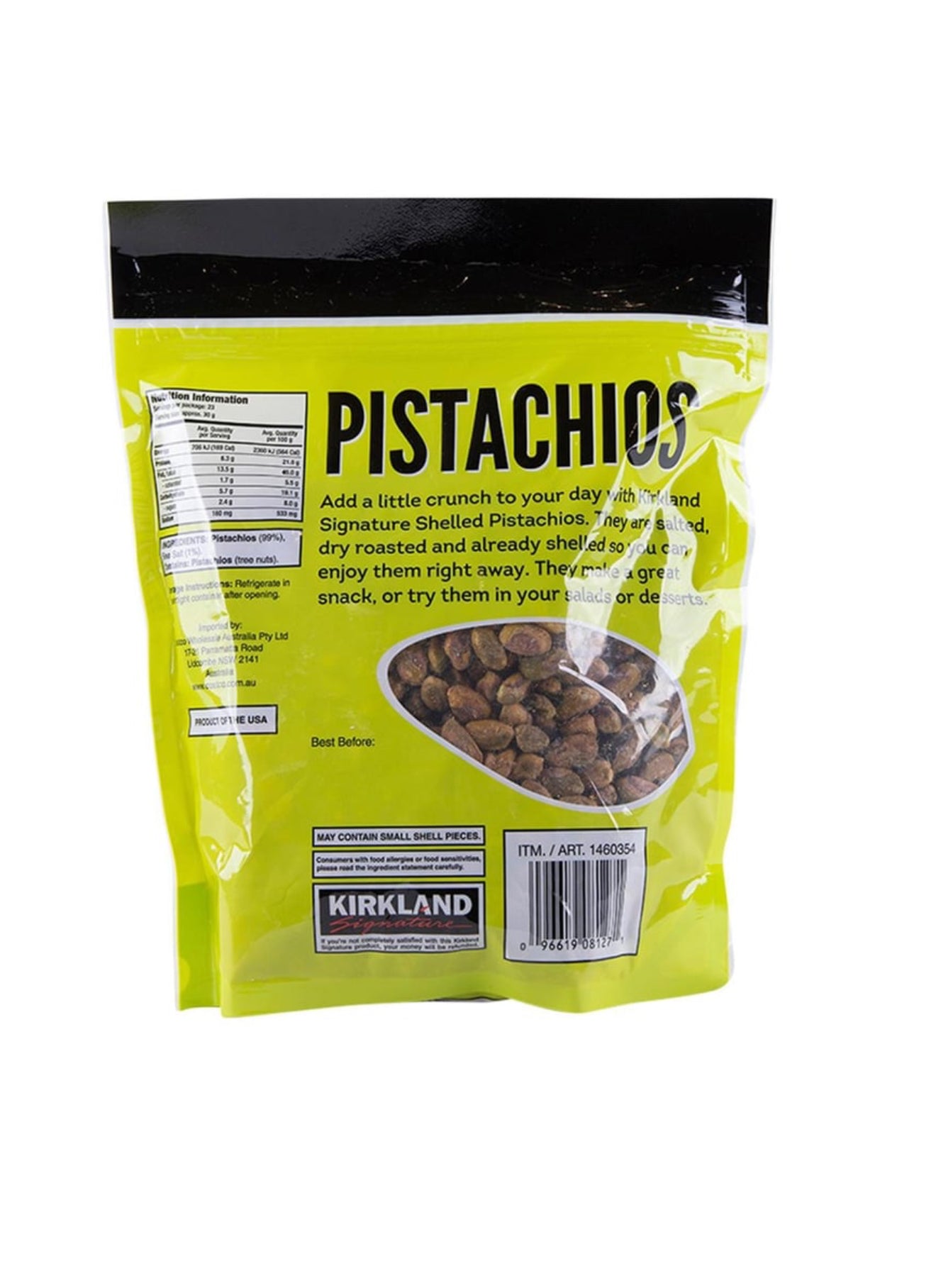 Kirkland Signature Shelled
Pistachios (680 g)