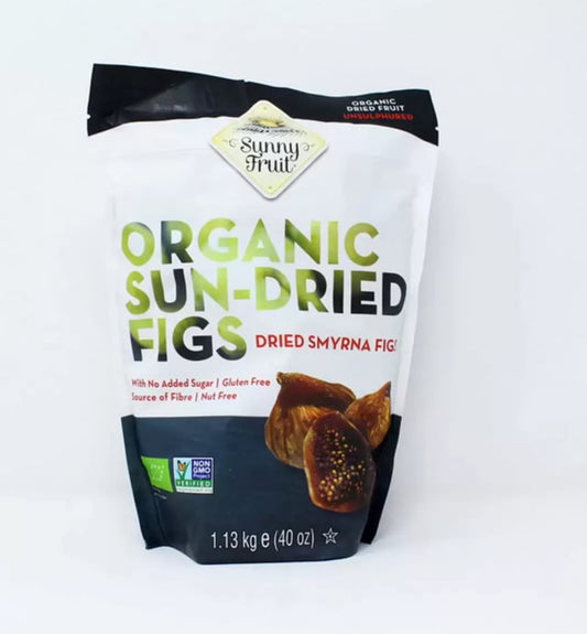 Sunny Fruit Organic Sun-Dried Figs
1 kg