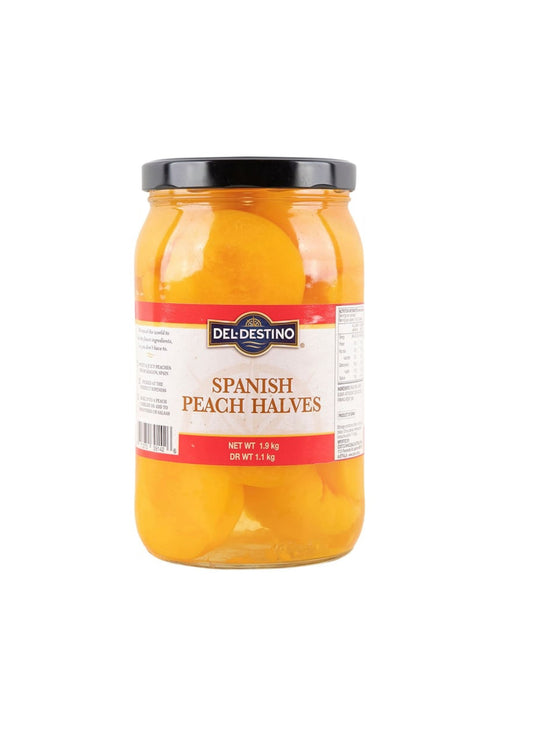 Del Destino Spanish Peach Halves
1.19 kg