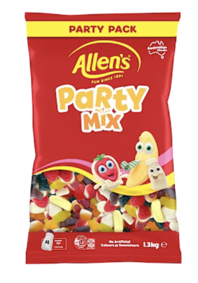 Allen's Party Mix Sugar 1.3kgx6