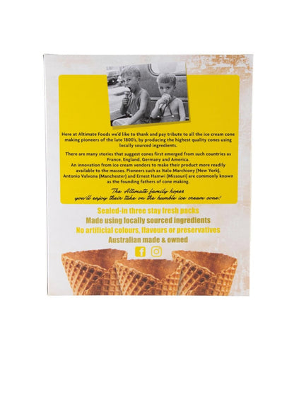 Altimate Large Traditional Waffle
Cones (36 Pack)