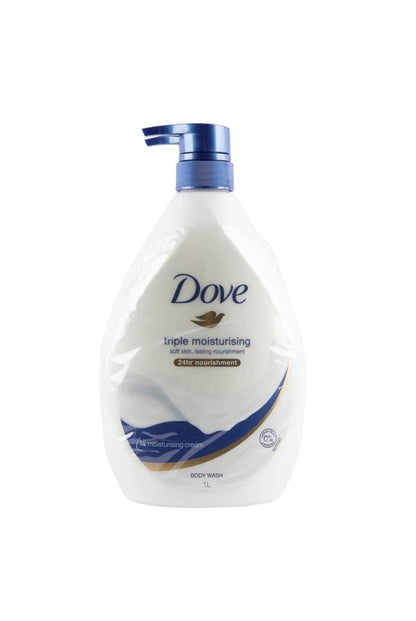 Dove Triple Moisture Body Wash 1L
x2 pk