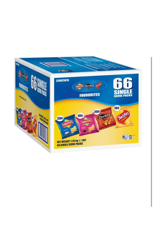 Smith's Variety Favourites (66pk)