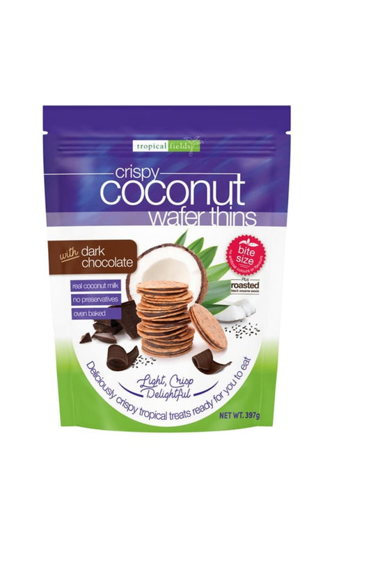 Tropical Fields Coconut Wafer Thins
(397 g)