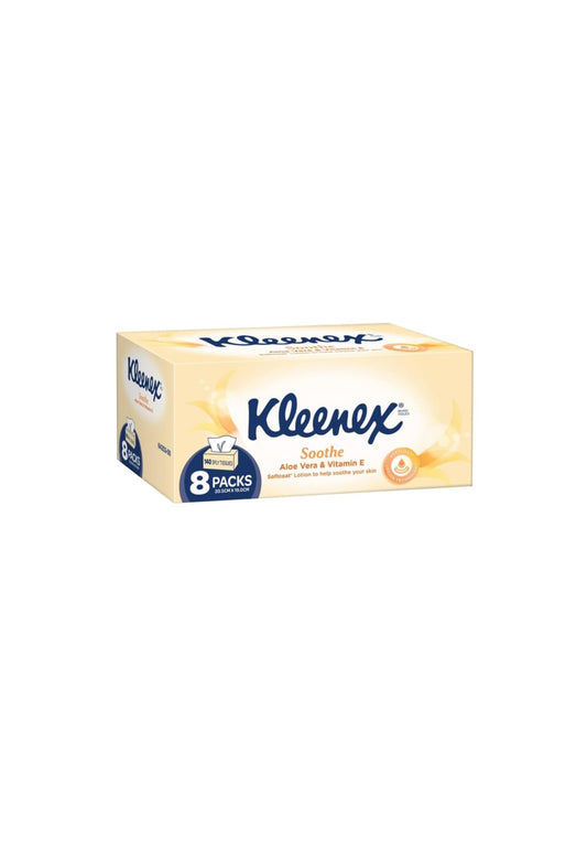 Kleenex Aloe Vera Facial Tissues
Sheets 140 x 8 pk