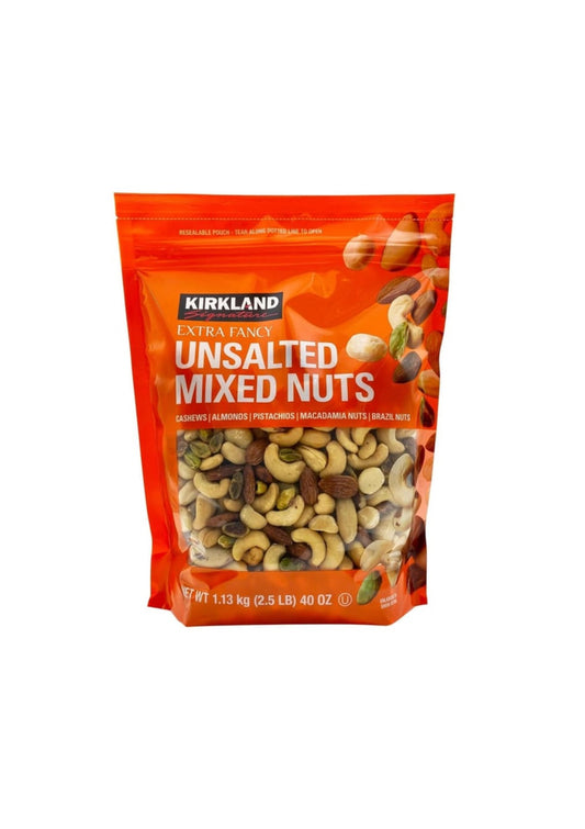 Kirkland Signature Unsalted Mixed
Nuts (1.13 kg)