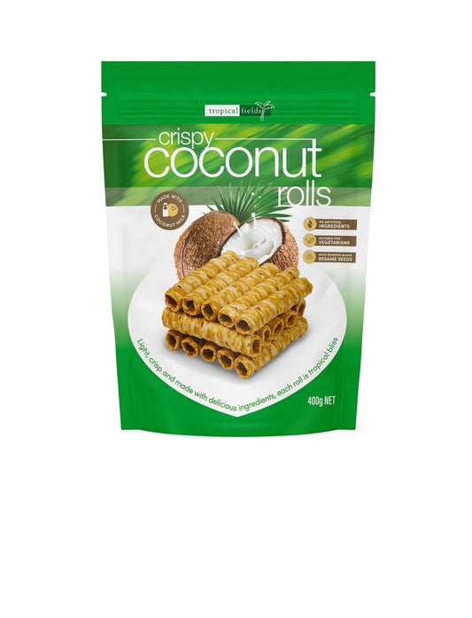 Tropical Fields Crispy Coconut Rolls
400 g