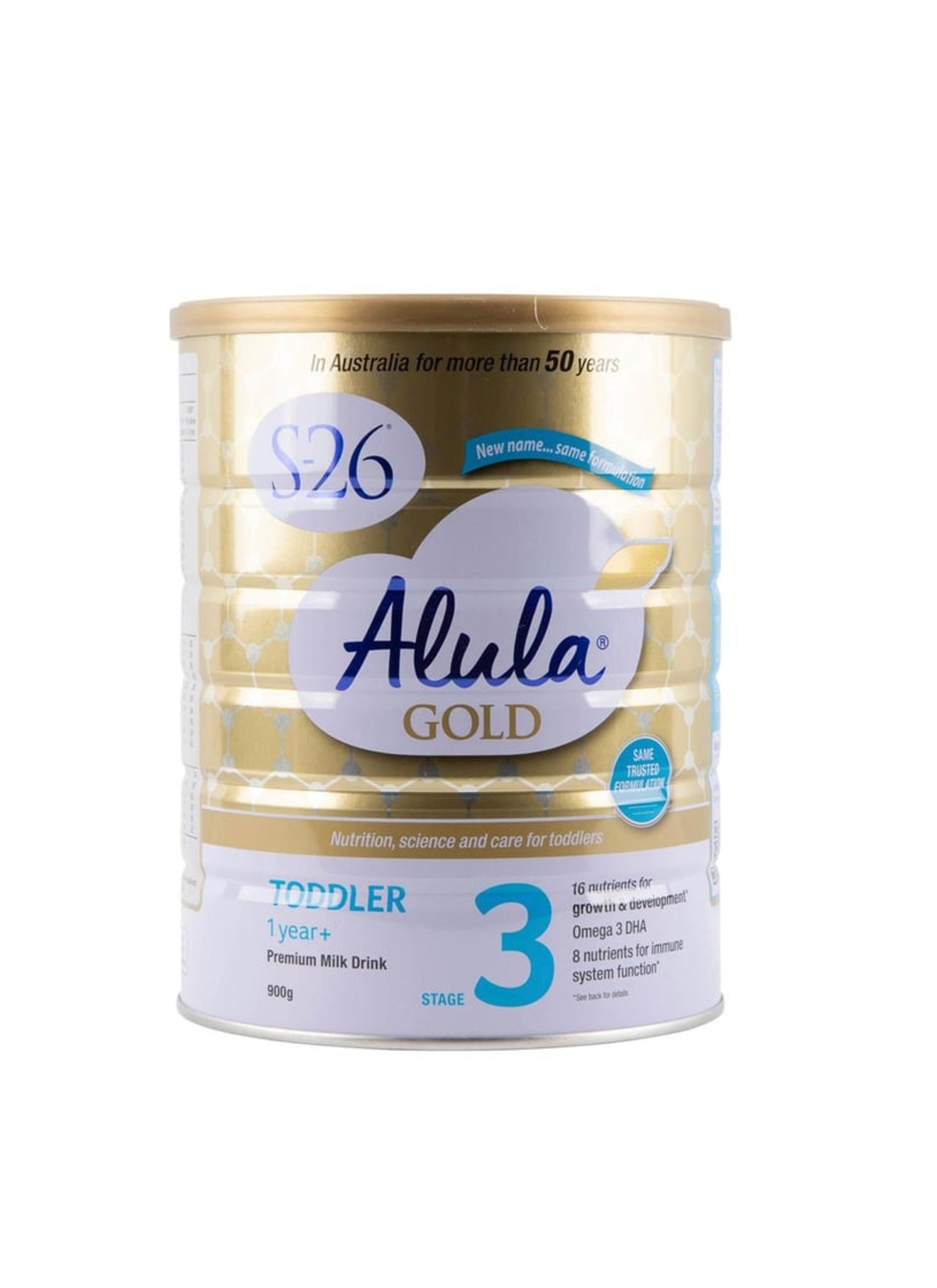 Alula Gold Stage 3 - Toddlers 1 Year+
Formula Powder 900 g