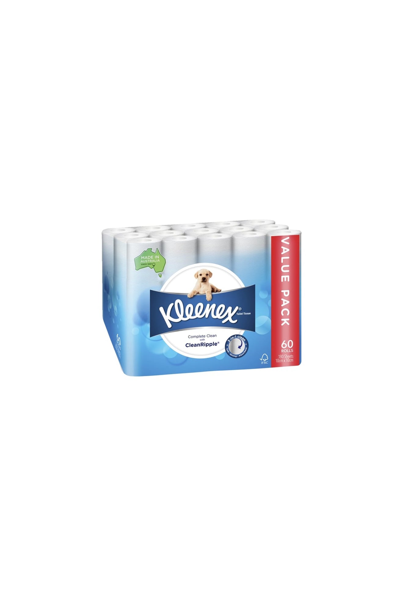 Kleenex 60x180 Sheets Toilet Tissue 60pk