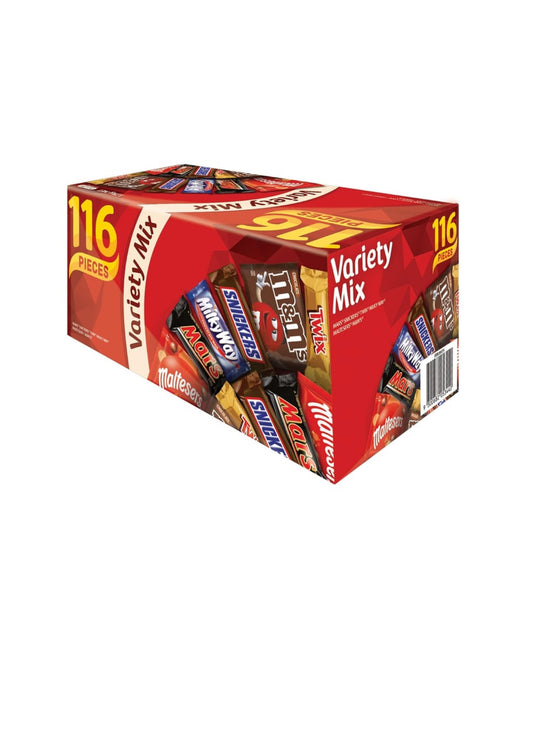 Mars Variety Mix Box 116 Pieces
(1.7 kg)