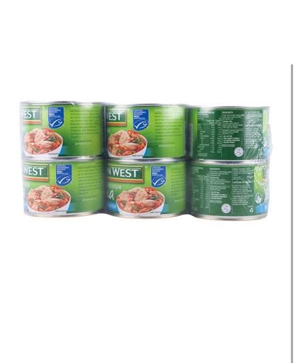 John West Tuna in Springwater (425 gx 6pk)