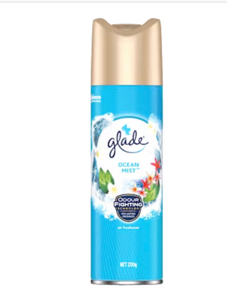 Glade Clean Ocean Mist 200g X 8