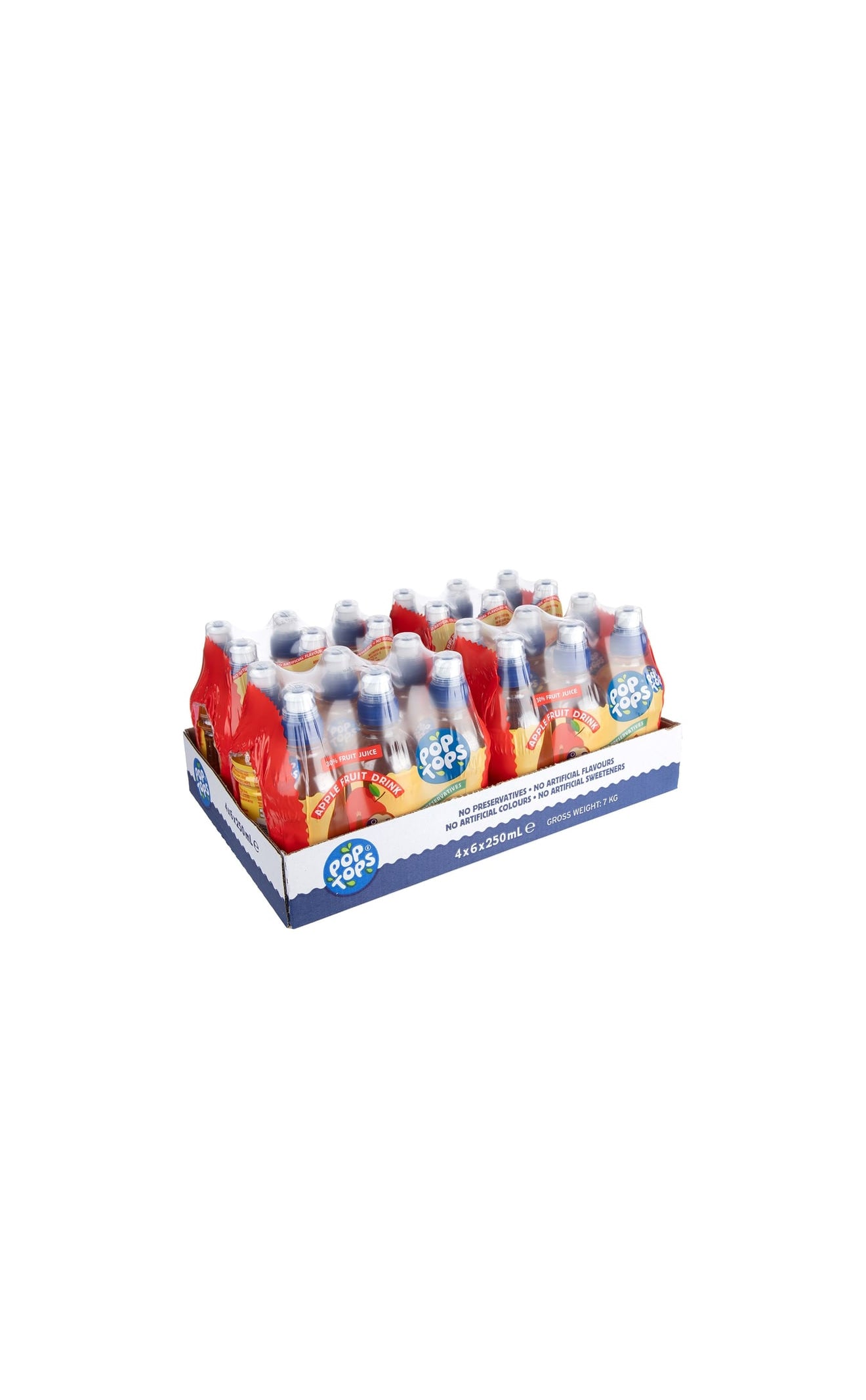 Pop Tops Apple Juice Bottles 250
ml x 24 pk