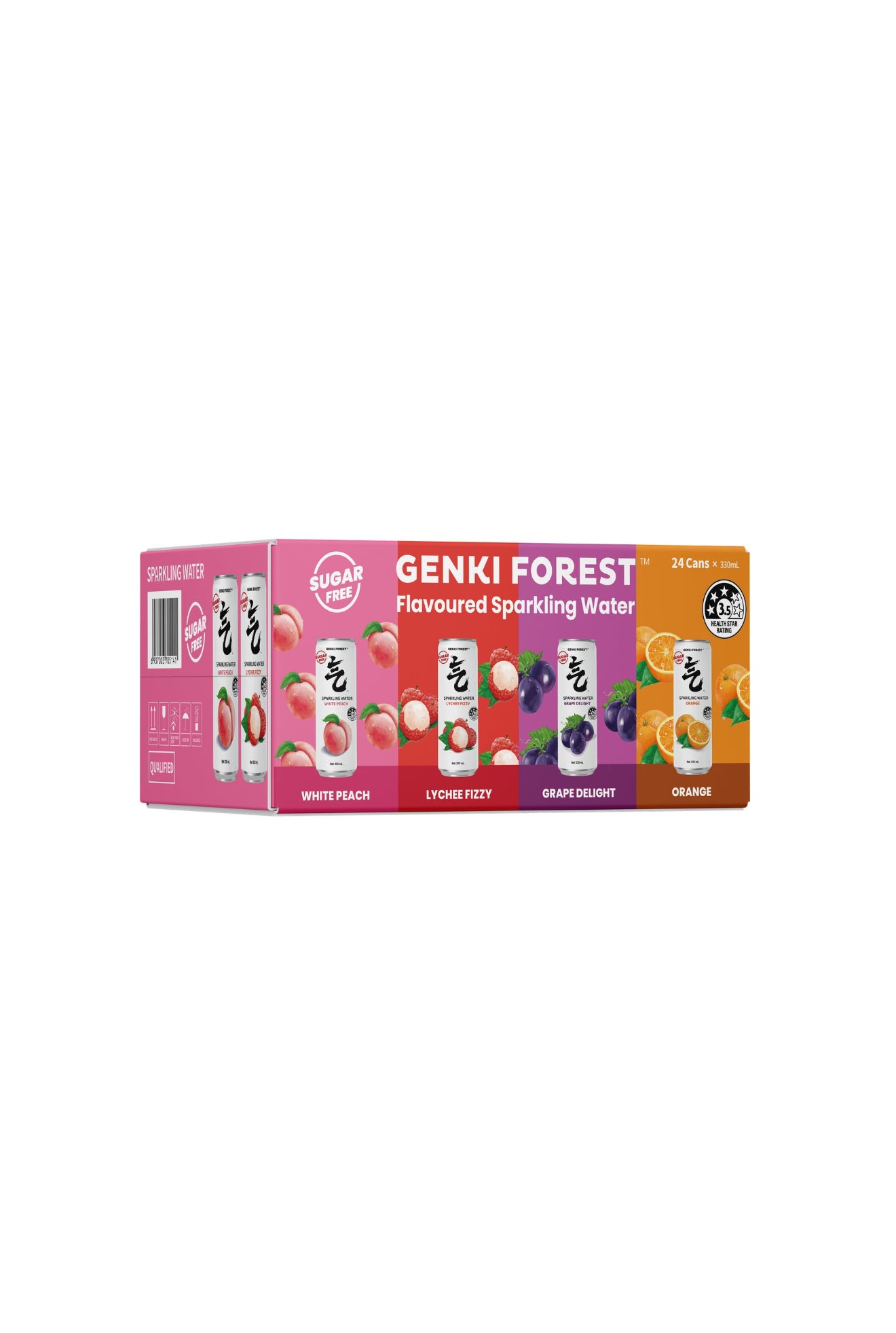 Genki Mixed Pack 330 ml x 24 pk ml