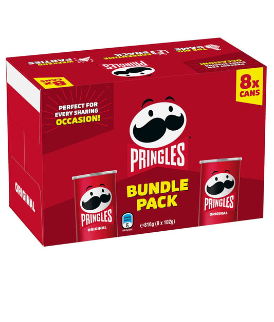 Pringles Original (102 g x 8 pk)