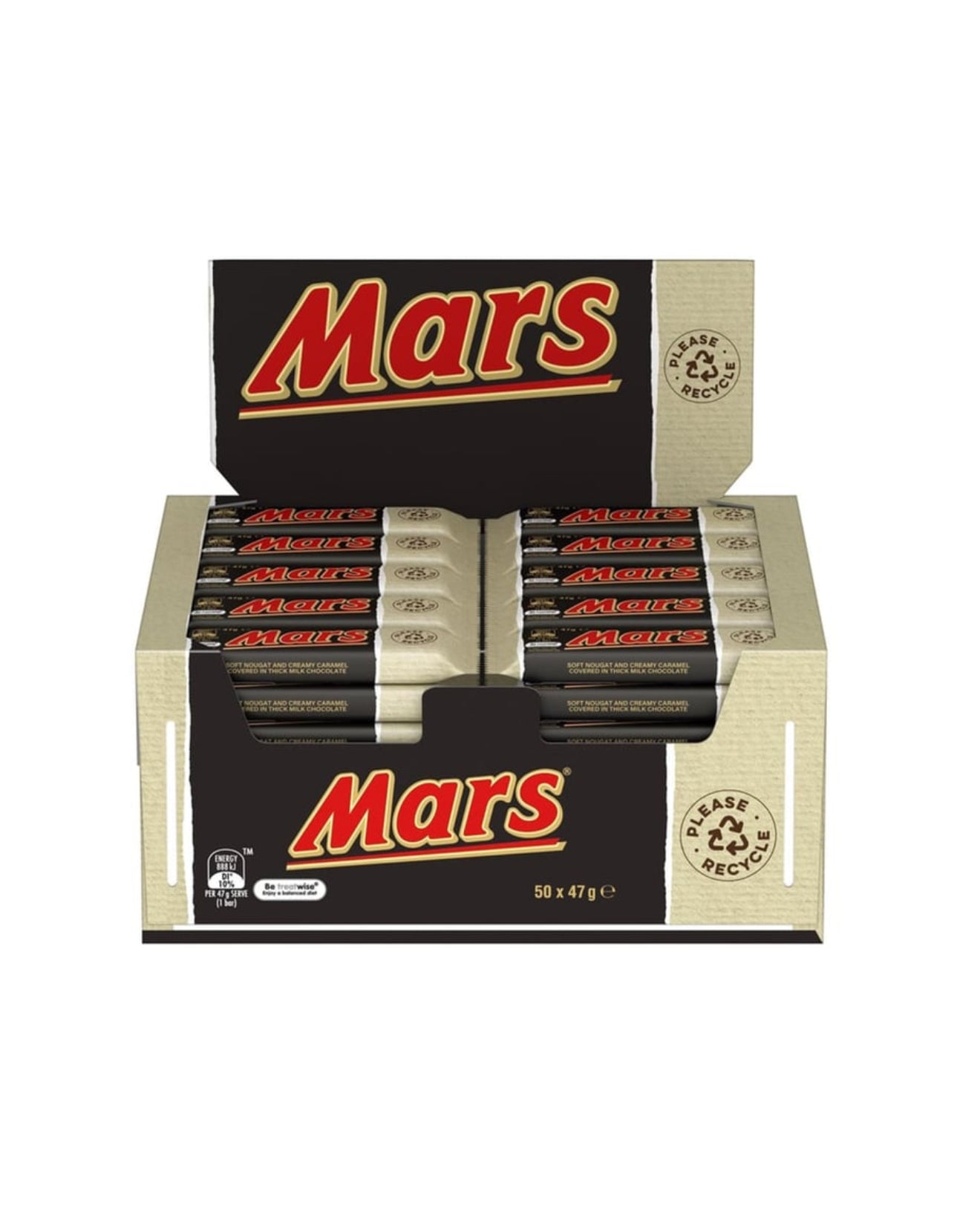 Mars Chocolate Bars 50 pk