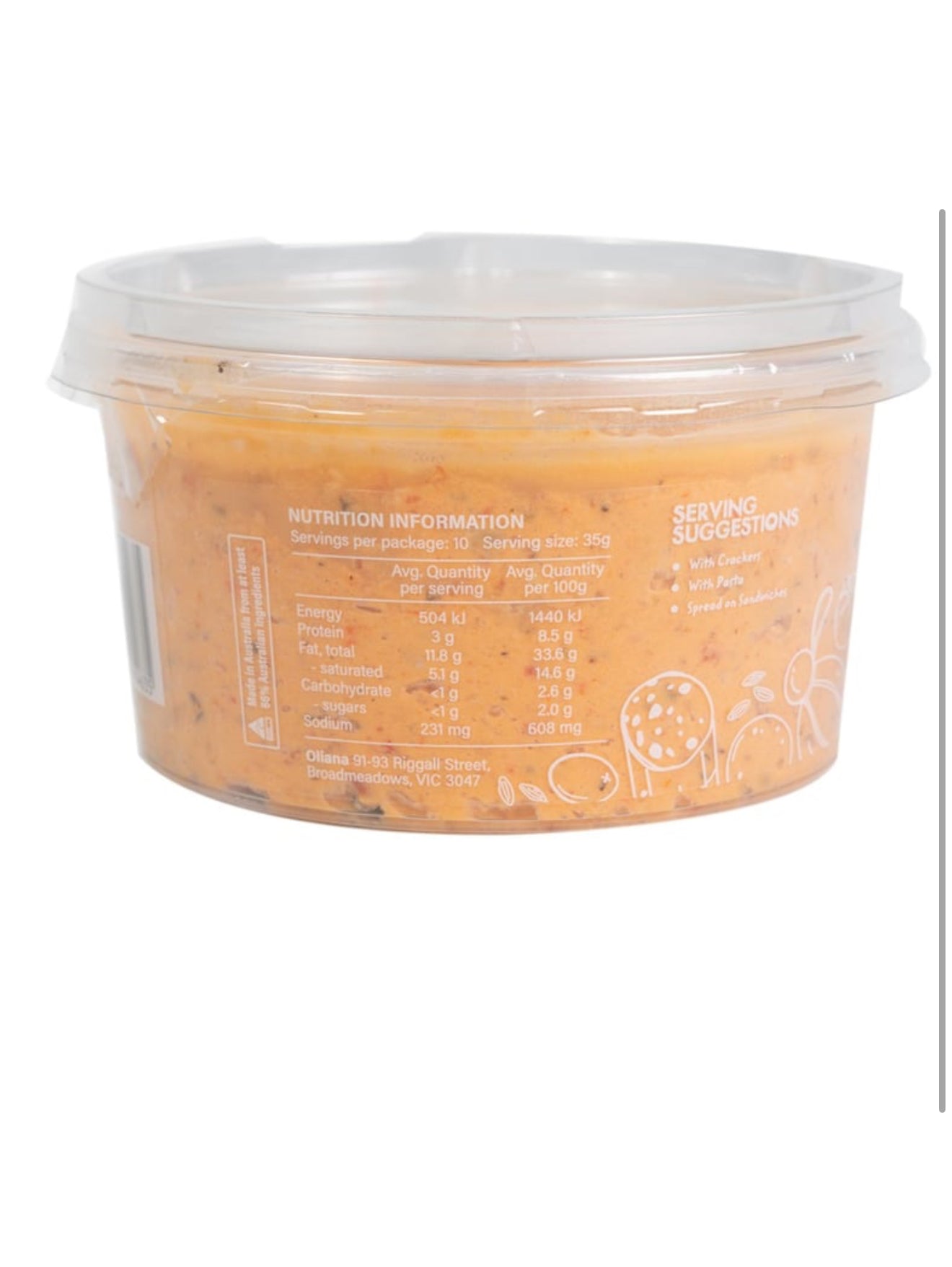 Oliana Charcuterie Dip 350 g