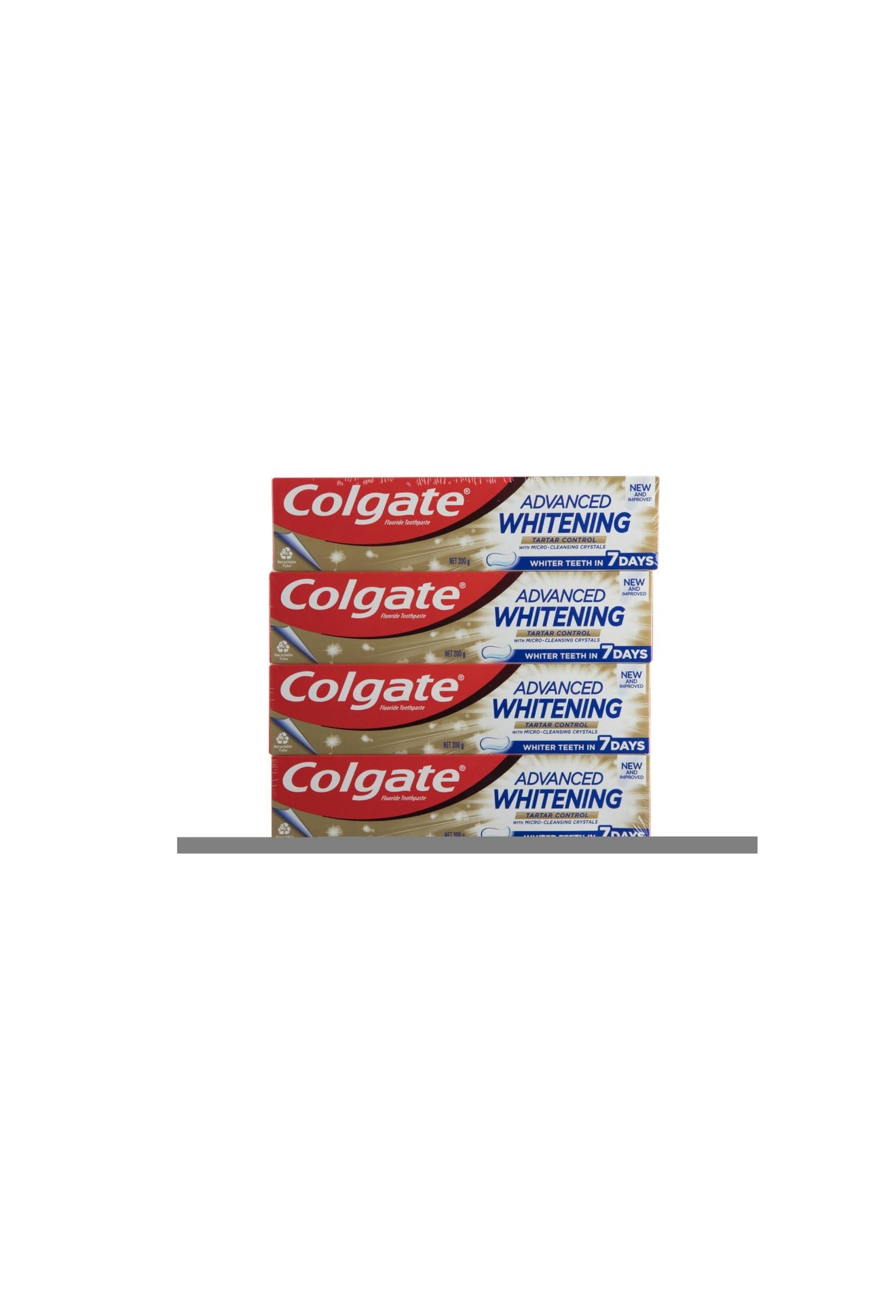 Colgate Advanced Whitening Tartar
Control Toothpaste 200 g x 4 pk