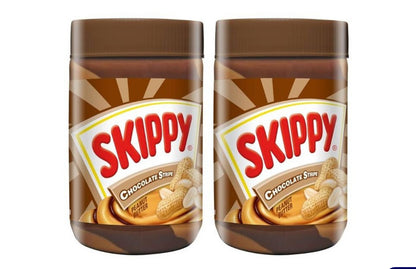 Skippy Chocolate Stripe Peanut Butter (500 g x 2 pk)