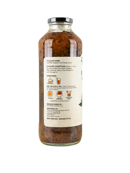 Vonbee Passion Fruit Honey Puree
(1.2 kg)