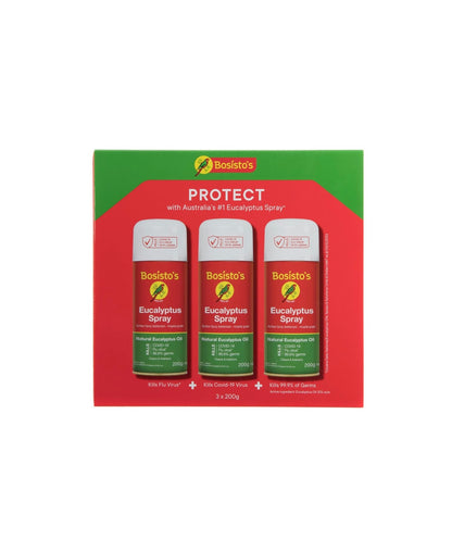 Bosisto's Eucalyptus Spray 200 ml x
3 pk
