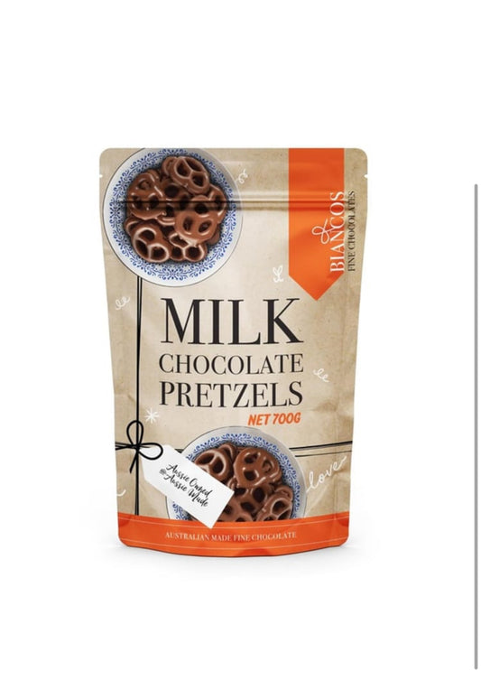 Bianco's Chocolate Pretzels (700 g)