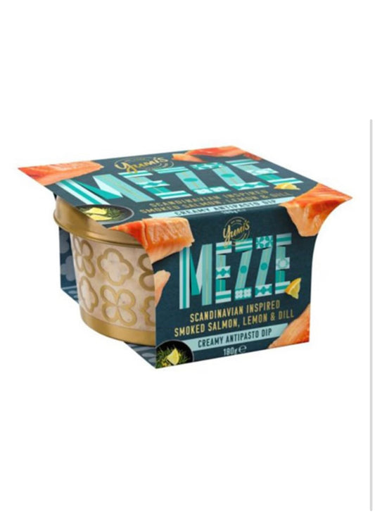 Yumi's Mezze Smoked Salmon, Lemon & Dill Antipasto Dip 350 g