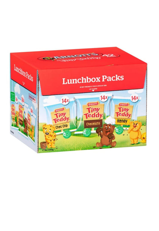 Arnott's Tiny Teddy Cookies Variety
Pack (25 g x 42 pk)