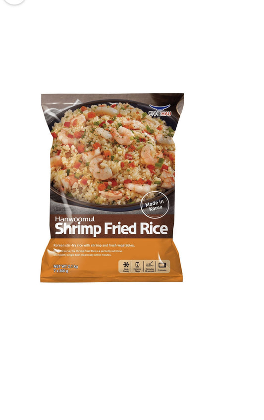 Hanwoomul Shrimp Fried Rice (300
g x 7 pk)
