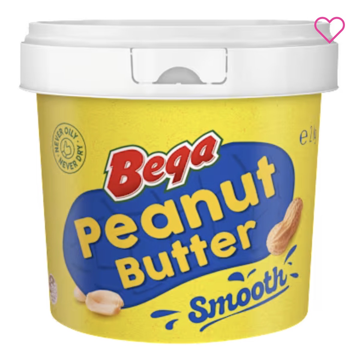 Bega Peanut Butter Smooth 2kg