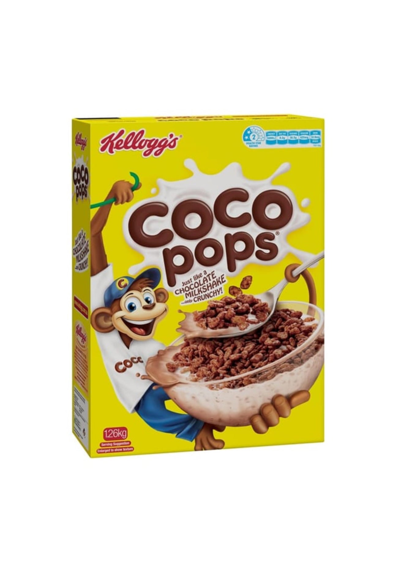 Kellogg's Cereal Coco Pops Chocolate Cereal 1.26 kg
