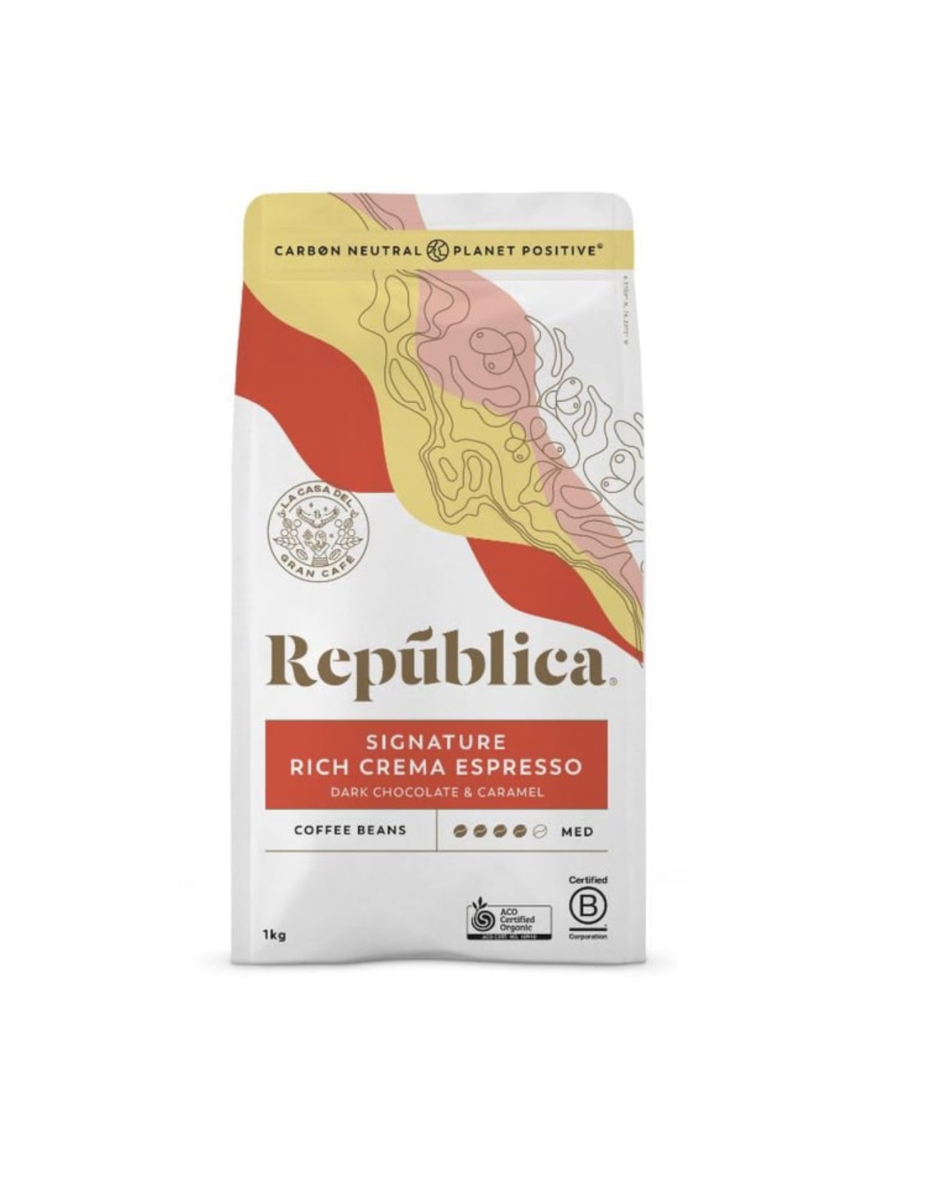 Republica Signature Espresso
Coffee Beans (1 kg)