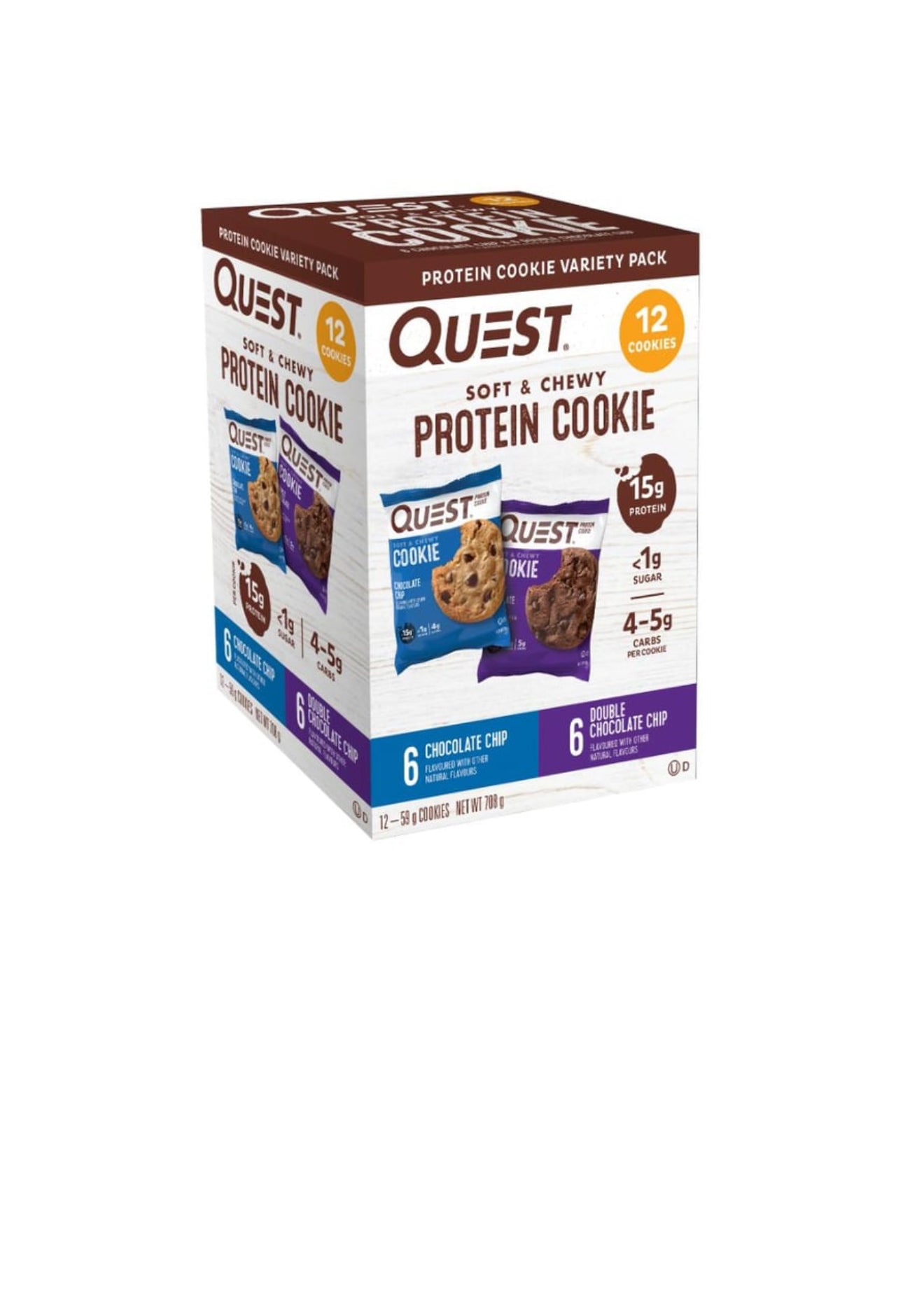 Quest Nutrition Protein Cookies (59
g x 12 ct)
