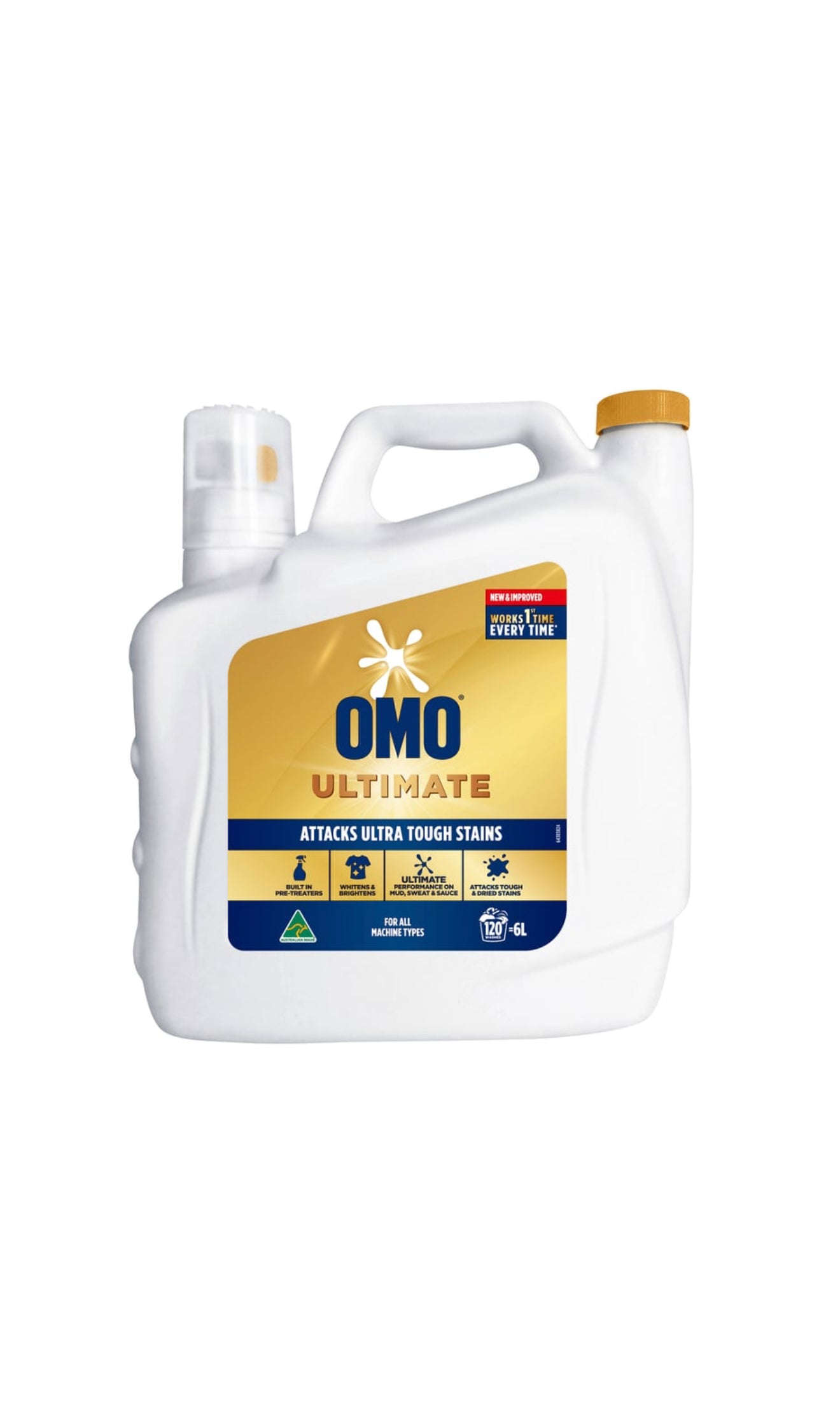 Omo Ultimate Liquid Laundry Detergent 6 L