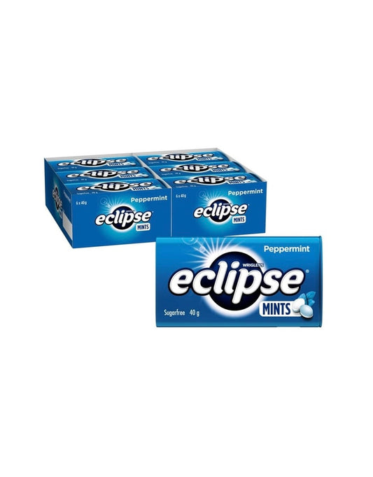 Wrigley's Eclipse Peppermint Mints
40 g x 12 pk